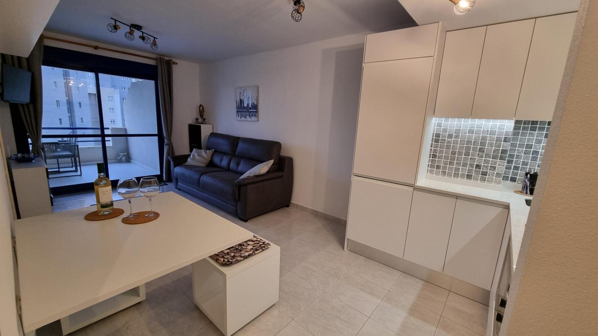 Apartment Turquesa Beach 34B Calpe Exterior photo